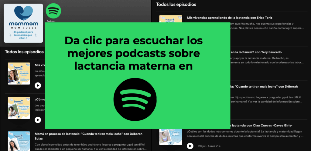 🎙 ¡Nuestro Podcast para las mamás que rifan ya está aquí! 🤟 Te dejamos una playlist con todos nuestros episodios referentes a la Lactancia 👩‍🍼 y Leche Materna. 🥛 ¡Te esperamos en nuestro Podcast! 🎧